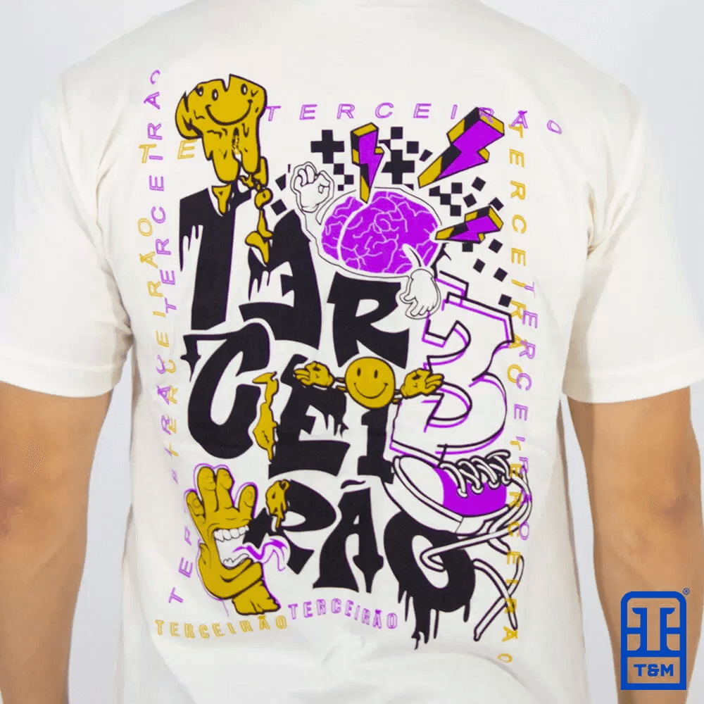 camiseta para terceirão